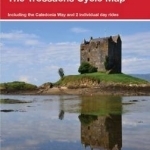 Oban, Kintyre &amp; the Trossachs Cycle Map 42: Including the Caledonia Way and 2 Individual Day Rides