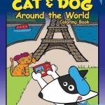 Spark Cat &amp; Dog Around the World Coloring Book