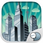 City Town Emoji Stickers Keyboard Themes ChatStick