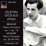 Glenn Gould plays Brahms Piano Concerto No. 1, Mozart Piano Concerto No. 24 by Brahms / Feldbrill / Gould
