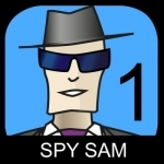 Spy Sam Reading Book 1 - The big adventure with little words for kids to learn to read