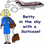 Betty in the Sky with a Suitcase!