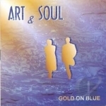 Gold on Blue by Art &amp; Soul