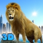 Lion in City: Angry Predator Attack 3D