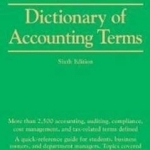 Dictionary of Accounting Terms