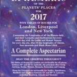 Raphael&#039;s Astronomical Ephemeris of the Planets&#039; Places: 2017
