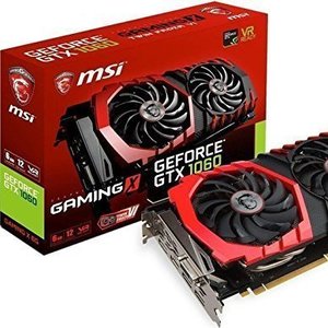 MSI NVIDIA GeForce GTX 1060 GAMING X 6 GB Graphics Card