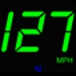 JustSpeed large GPS speedometer with H.U.D. Option