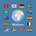 World atlas and world map MxGeo