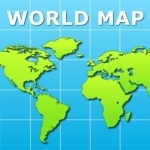 World Map for iPad