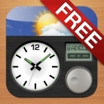 Alarm Clock &amp; Weather HD (Free) - Digital Night Stand for iPad