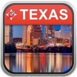 Offline Map Texas, USA: City Navigator Maps