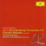 Bach: Brandenburg Concertos 1-6 by Abbado / Bach / Carmignola / Orchestra Mozart