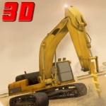 City Road Construction Crane Machine Operator 3D Simulator