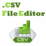 Csv File Editor with Import Option from Excel .xls, .xlsx, .xml Files