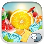 Fruits Emoji Pop Sticker Keyboard Themes ChatStick