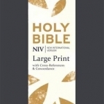 NIV Large Print Single Column Deluxe Reference Bible