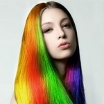 Hair Color Dye - Switch Hairstyle, Face Pic Makeup