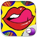 Lip hot girl Stickers Emoji Keyboard By ChatStick