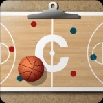 Basketball coach&#039;s clipboard