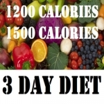 3 Day Diet and 1200 &amp; 1500 Calories Diets