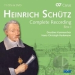 Heinrich Schutz: Complete Recording, Box 1 by Barockorchester / Kammerchor / Schutz