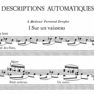 Descriptions Automatiques: Sur un vaisseau au gre des flots by Erik Satie