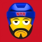 NYR Hockey Stickers &amp; Emojis