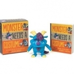 Monster Needs a Costume Bendable Figurine and Mini Book