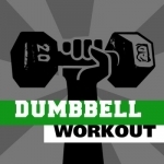 Dumbbell workout - training hiit wod & exercises trainer for abs arm leg