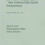 Job Creation &amp; Job Types: New Evidence from Danish Entrepreneurs