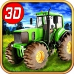 Farming Tractor Hay Harvest Simulator