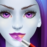 Monster Girls Make-Up Touch - Kids Halloween Games