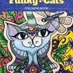 Funky Cats Coloring Book