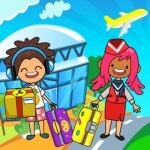 My Pretend Airport - Kids Travel Town Sensory Game