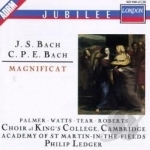 J.S. Bach: Magnificat in D; C.P.E. Bach: Magnificat, Wq. 215 by Academy of St Martin in the Fields / Cambridge / Felicity / King&#039;s College Choir / Ledger / Palmer