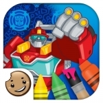 Painting Lulu Transformers Rescue Bots Coloring App