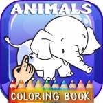 Animals ABC Coloring Book Free For Toddlers &amp; Kids
