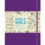 NIV Purple Single-Column Journalling Bible