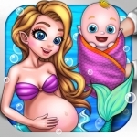 Mermaid&#039;s Newborn Baby Doctor - kids game &amp; new baby