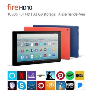 Fire HD 10 Tablet with Alexa Hands-Free