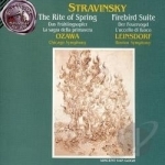 Stravinsky: Le sacre du printemps; Fireworks; The Firebird Suite by Cso / Ozawa / Stravinsky