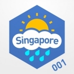 Singapore Rain Map