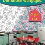Mid-Century Modern Dollhouse Wallpaper: Color &amp; Cut