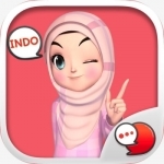Amarena 3D Hijabgirl Indo Stickers by ChatStick