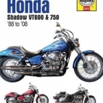 Honda Shadow VT600 &amp; 750 Motorcycle Repair Manual: 1988-14