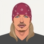 Bret Michaels Emojis + Lyric Keyboard