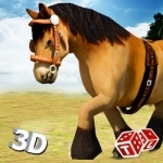 Wild Horse Run Simulator 3D - Real Jockey Riding &amp; Jumping Simulation App in Mountains