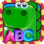 Aprende las Letras con Dino – Juego Educativo Gratis para Reconocer las Letras del Alfabeto Español o Castellano. Edición Preescolar y Kinder.