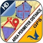 Area Distance Perimeter Measurement for Map on GPS